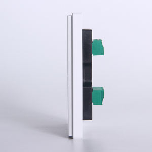 Zuhause/Hotel/Büro 90MM Typ UK Standard 12V DC Vertikales Aluminium Gebürstetes 4-Knopf Silber Gold Farbe Big Button Schalter - Product Image 4