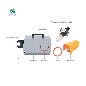 Máquina prensadora de terminales neumáticas portátiles de alta calidad, suministrada por la fábrica, equipo de fabricación de cables de 120mm cuadrados - Product Image 6