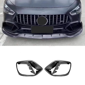 Évent de pare-chocs avant en Fiber de carbone véritable pour Mercedes Benz <span class=keywords><strong>AMG</strong></span> GT53 GT50 2019-2023 - Product Image 1