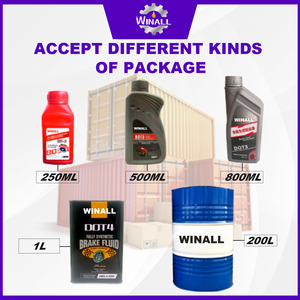 Wholesale 500ml Pure DOT 3 Brake Fluid Automotive <b>Lubricant</b> Oil with NSF Specification Compressor Oil Base Composition - Product Image 3