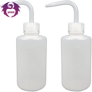 Botella de Plástico de 250ml/500ml para Lavado de Tatuajes, Botella de Limpieza con Boquilla para Uso en Estudios de Tatuajes - Product Image 3