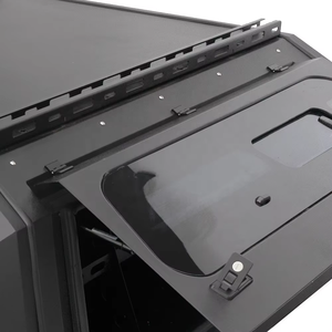 JOP4X4 avec fenêtres, cabine double en acier, <span class=keywords><strong>hardtop</strong></span>, pick-up, camionnette, auvent de benne pour Ford <span class=keywords><strong>F150</strong></span> 6,5 pieds - Product Image 4