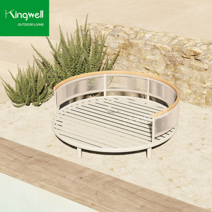 Chaise longue <span class=keywords><strong>de</strong></span> jardin moderne en <span class=keywords><strong>aluminium</strong></span> avec <span class=keywords><strong>design</strong></span> réglable résistant aux UV pour la détente en cour, la piscine et le bronzage - Product Image 4