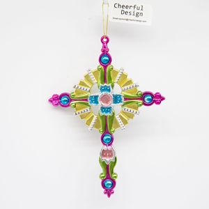 قلادة عيد الميلاد ، ديكور عيد الميلاد ، ديكور عيد الميلاد, عرض مباشر من المصنع مباشرة ، ديكور ملاك متقاطع ، ديكور عيد الميلاد - Product Image 3