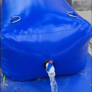 Xách tay bạt PVC có thể gập lại bể nước linh hoạt thu hoạch thu thập lưu trữ bàng quang cho trang trại thủy lợi bảo hành 1 năm - Product Image 1
