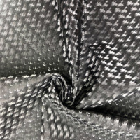 Tissu en cuir semi-PU brillant à motif texturé écailleux avec support en rayonne de 0,8 mm pour sièges de moto