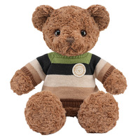 Boneka Beruang Teddy Lembut Empuk, Hewan Boneka Lucu Bergaya Kartun, Ramah Lingkungan, Kapas PP, Kain Super Lembut, Bersulam