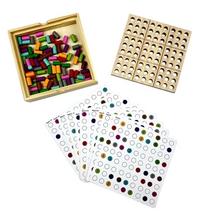 Jeu <span class=keywords><strong>de</strong></span> société <span class=keywords><strong>de</strong></span> puzzle mathématique en bois avec chiffres, <span class=keywords><strong>Sudoku</strong></span>, jouets mathématiques, jeux <span class=keywords><strong>de</strong></span> réflexion avec 10 cartes - Product Image 2