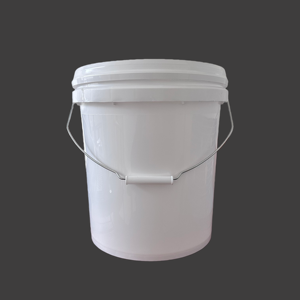 Seau en plastique PP de <span class=keywords><strong>10</strong></span> <span class=keywords><strong>L</strong></span> de qualité alimentaire, recyclable et écologique, avec poignée et couvercle hermétique pour peintures liquides, <span class=keywords><strong>essence</strong></span> et eau - Vente en gros - Product Image 6