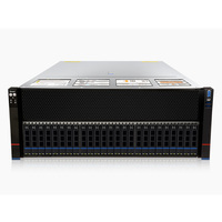 Deep Learning 4090 Server GPU 4U Deepseek prosesor AMD 8 10 GPU AI Server dengan beberapa GPU