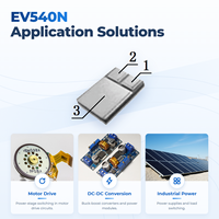 Transistor MOSFET Trench N-Channel EvolE 100V 33A SMD-1/2 (TO-257) Level Standar untuk Rektifikasi Sinkron, Setara IRF540N