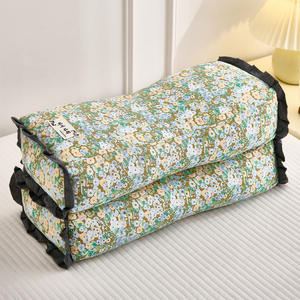 Coussin <span class=keywords><strong>de</strong></span> nuque coréen moderne, sain et antibactérien, en coton double gaze à motif floral, avec rembourrage naturel et biologique en coques <span class=keywords><strong>de</strong></span> <span class=keywords><strong>sarrasin</strong></span> - Product Image 6