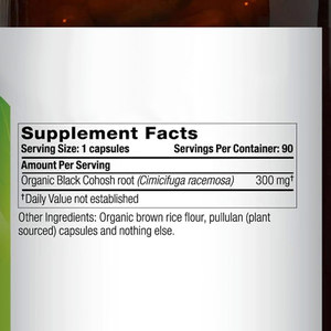 ODM OEM Natures Way <span class=keywords><strong>Black</strong></span> <span class=keywords><strong>Cohosh</strong></span> Kapseln Gesundheits wesen Kräuter ergänzung zur Unterstützung der Wechseljahre, die für individuelle Bedürfnisse anpassbar sind - Product Image 3