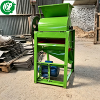 Machine à décortiquer les cacahuètes électrique en acier inoxydable avec moteur 3 kW, haute efficacité, pour usage agricole