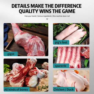 Nouvelle <span class=keywords><strong>Scie</strong></span> à <span class=keywords><strong>Os</strong></span> Semi-Automatique Xibao 1500W en Acier Inoxydable de Haute Qualité avec Moteur Puissant, Capacité d'Extraction d'Une Tonne - Product Image 5