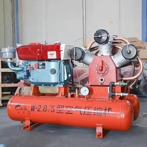 开山W-3.5/5系列3.0立方米便携式活塞式矿用空气压缩机2/3气缸5bar 7bar柴油空气压缩机 - Product Image 4