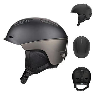 Actualización casco de esquí casco de Snowboard para adultos jóvenes Durable ABS + PC ligero Shell ajustable OEM casco deportivo de nieve - Product Image 1