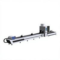 Mesin Pemotong Laser Serat CNC Baru 3-Axis Pendingin Air untuk Plat Logam Stainless Steel dengan Motor Servo Kecepatan Tinggi Cypcut