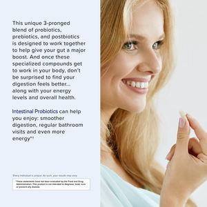 Suplementos de probióticos intestinales todo en uno, cepa verificada, <span class=keywords><strong>flora</strong></span> <span class=keywords><strong>intestinal</strong></span> saludable, apoyo a la salud <span class=keywords><strong>intestinal</strong></span> óptima, 60 cápsulas - Product Image 6