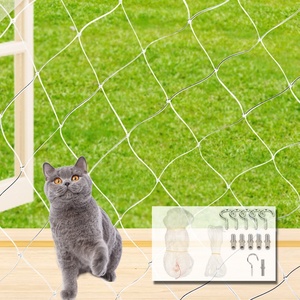 Kinderveiligheidsschermbescherming Kattennet Anti-Val Balkon Mesh Hek Met Proefscherm Op Maat Gesneden Verwerkingsservice - Product Image 6