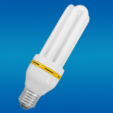 หลอดไฟ CFL สีขาว OEM ขั้ว E27 รูปทรง 3U 6000K แสงเดย์ไลท์ 80lm/W 6000 ชั่วโมง CRI 80 AC 220V รับประกัน 2 ปี สวิตช์พลาสติก 2000 ลูเมนส์ - Product Image 4