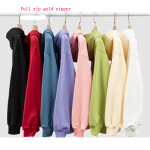 Set Yoga Wanita 2 Potong Luludarling Warna Pink, Jaket Zipper Emas, Bahan Ribbed, Pakaian Olahraga untuk Gym dan Fitness - Product Image 6