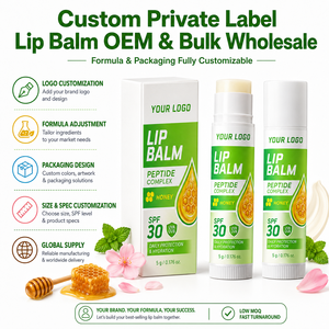 Bálsamo Labial con Péptidos y SPF 30, Nutritivo, Repara Labios Secos y Agrietados, Bálsamo Labial con Miel y Péptidos, ODM OEM, Superventas - Product Image 3