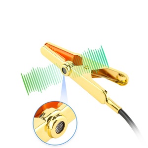 Microphone à condensateur à pince pour guitare avec construction en métal et plastique à motif cardioïde filaire pour instruments de <span class=keywords><strong>musique</strong></span> - Product Image 4