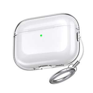 Custodia in TPU per <span class=keywords><strong>AirPods</strong></span> Pro 3 custodia senza cerniere con manicotto a LED anteriore trasparente - Product Image 1