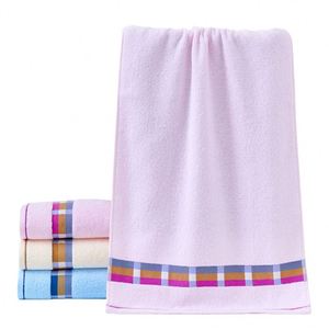 Serviettes en coton en gros pour usine, idéales pour le lavage du visage et le bain, douces et respectueuses de la peau, séchage rapide, sans peluches - Product Image 2