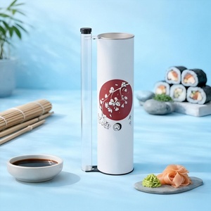 กล่องใส่ซูชิแบบเปิดได้ ทำจากกระดาษคราฟท์ ย่อยสลายได้ เป็นมิตรกับสิ่งแวดล้อม เกรดอาหาร สะดวกต่อการรับประทานและบรรจุภัณฑ์ที่ใช้งานง่าย - Product Image 3