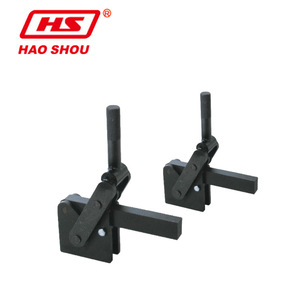 Hao Shou <b>Right</b> <b>Angle</b> <b>Clamp</b> HS-75088 Steel Metric Industrial <b>Clamp</b> Non Adjustable Painted Surface - Product Image 3