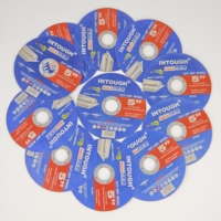 Disque de découpe abrasif INTOUGH 125 mm de haute qualité 125 mm*1,6 mm*22,2 mm (5 pouces) pour meuleuse d'angle
