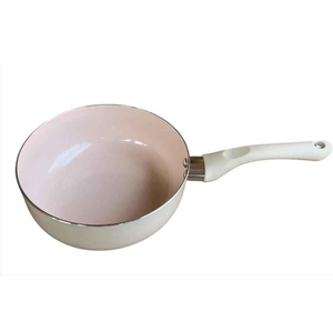Hot Sell 12-Piece Cooking Pots Glass Lids Bakelite Handles Dishwasher Safe <b>Pink</b> Modern Design Gas Induction Stoves Cookware Set - Product Image 6