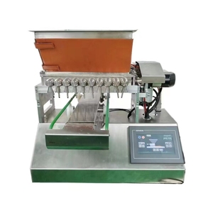 High Quality Flat Lollipop Chocolate Depositor Jelly <b>Gummy</b> <b>Bear</b> Making Machine Table Top Small Candy <b>Gummy</b> Machine - Product Image 3