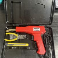 Machine à souder les attaches plastiques avec pistolet agrafeur à chaud plaqué cuivre pour la réparation de PVC et de pare-chocs de voiture 54V