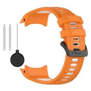 <span class=keywords><strong>Bracelet</strong></span> en Silicone bicolore pour <span class=keywords><strong>Garmin</strong></span> <span class=keywords><strong>Instinct</strong></span> 3 AMOLED <span class=keywords><strong>Bracelet</strong></span> de remplacement solaire 50mm 45mm bracelets de <span class=keywords><strong>montre</strong></span> intelligente - Product Image 5