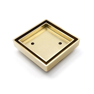 Vòi sen hình vuông mạ vàng zirconium cắt dây, vòi mạ crôm, thích hợp cho phòng tắm và nhà bếp - Product Image 1