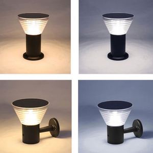 BLUESWIFT impermeable Ip65 al aire libre el atardecer al amanecer 5 vatios todo en uno Led luz Solar del jardín - Product Image 5