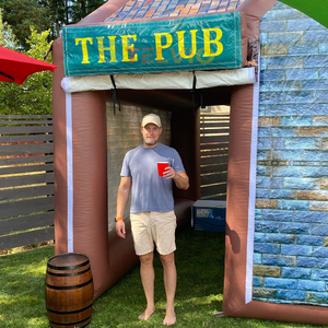 Fête commerciale Portable Blow up Pub House Pub Bar Bar Irlandais Gonflable Pub Tente Backyard Parties <span class=keywords><strong>Location</strong></span> d'événements - Product Image 4