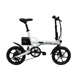 핫 세일 접이식 16 인치 36V 7.8AH 리튬 배터리 휴대용 전기 자전거/전기 페달 자전거 이동성 자전거