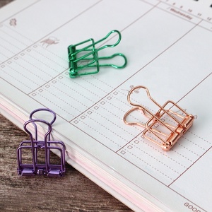 19MM all'ingrosso Multi-colore diverse dimensioni legante clip in metallo cancelleria cavo Bulldog clip morsetto per forniture per ufficio - Product Image 5