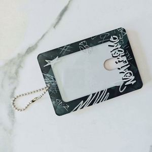 High Quality Customized Kpop <b>Anime</b> Cardholder <b>Keychains</b> Acrylic <b>Keychains</b> for Photos and Credit Cards - Product Image 5
