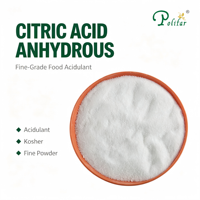 Acide citrique anhydre de qualité alimentaire en poudre en vrac E330 Régulateur d'acidité Prix usine en gros Sac de 25 kg