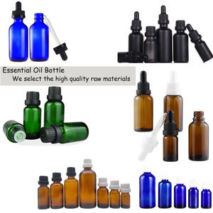 Botella de Vidrio Vacía con Gotero de Goma Blanca para Aceites Esenciales, 10 ml, 30 ml, 100 ml - Product Image 5