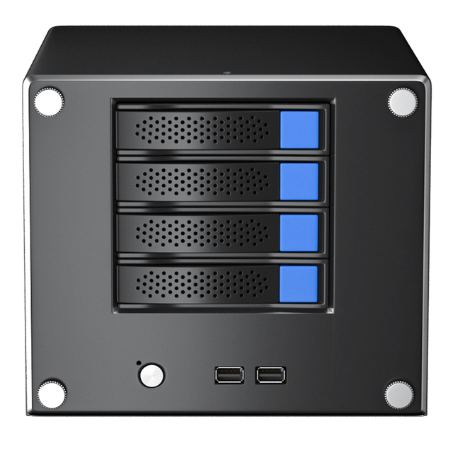 Guanfeng NAS Cloud Storage ESXI7.0 Soft Routing Quad-core Dual Network Card 4-bay Computer Host PCIE Interface Expand 10G Server