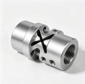 Pièces personnalisées de haute qualité en acier inoxydable, aluminium, laiton, usinage CNC, prototypage rapide, fraisage, tournage, service de pièces usinées - Product Image 1
