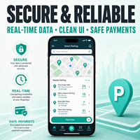 Aplicación de Estacionamiento Inteligente Personalizada, Desarrollo de Aplicaciones para IOS y Android con Disponibilidad de Espacio, Navegación GPS, LionCreate