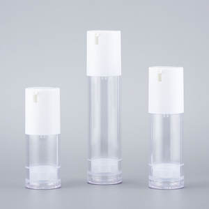 15ml 30ml 50ml AS Bouteille à pompe sans air en plastique pour lotion crème sérum-Offre Spéciale emballage cosmétique fabricant direct - Product Image 3