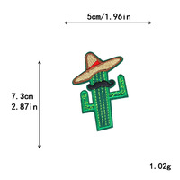 Parche de poliéster bordado con diseño de dibujos animados, sistema de sonido, mariquita, dulce, patchwork, tela, diseño personalizado para ropa, bolsos y sombreros